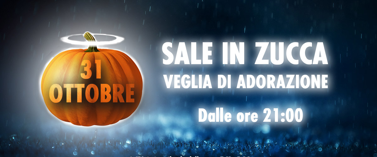 31 Ottobre 2015 – Sale in Zucca